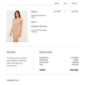 House of CB Dress